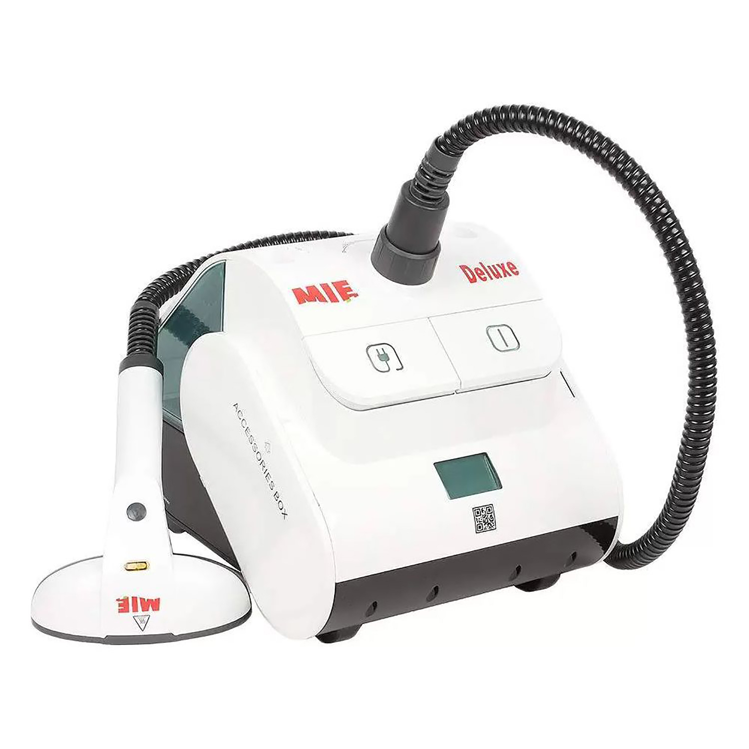 Изображение товара Вертикальный отпариватель MIE Deluxe 2600 2,5 л белый Изображение товара Вертикальный отпариватель MIE Deluxe 2600 2,5 л белый