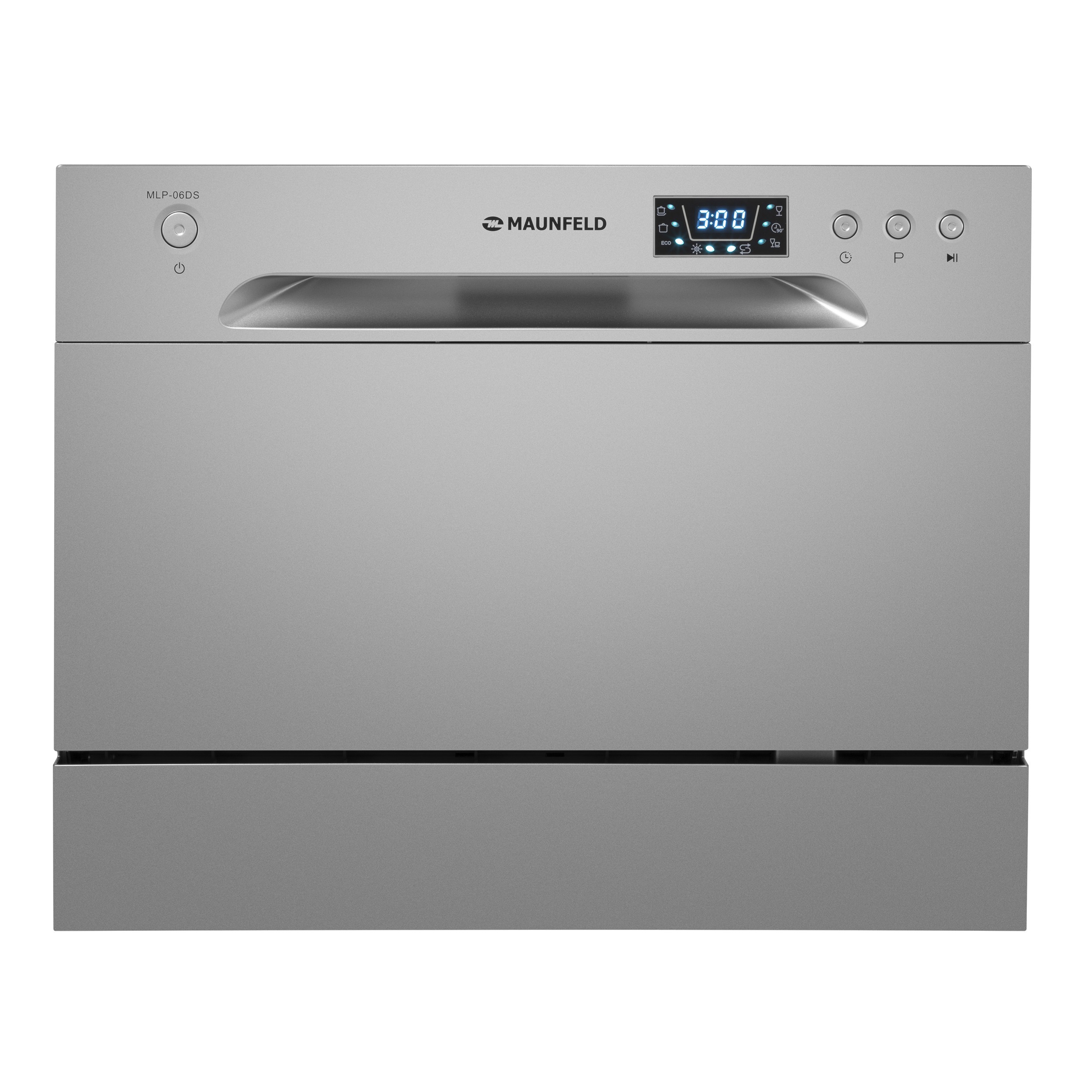 Изображение товара Настольная посудомоечная машина Maunfeld MLP-06DS 55 см 6 программ цвет нержавеющая сталь