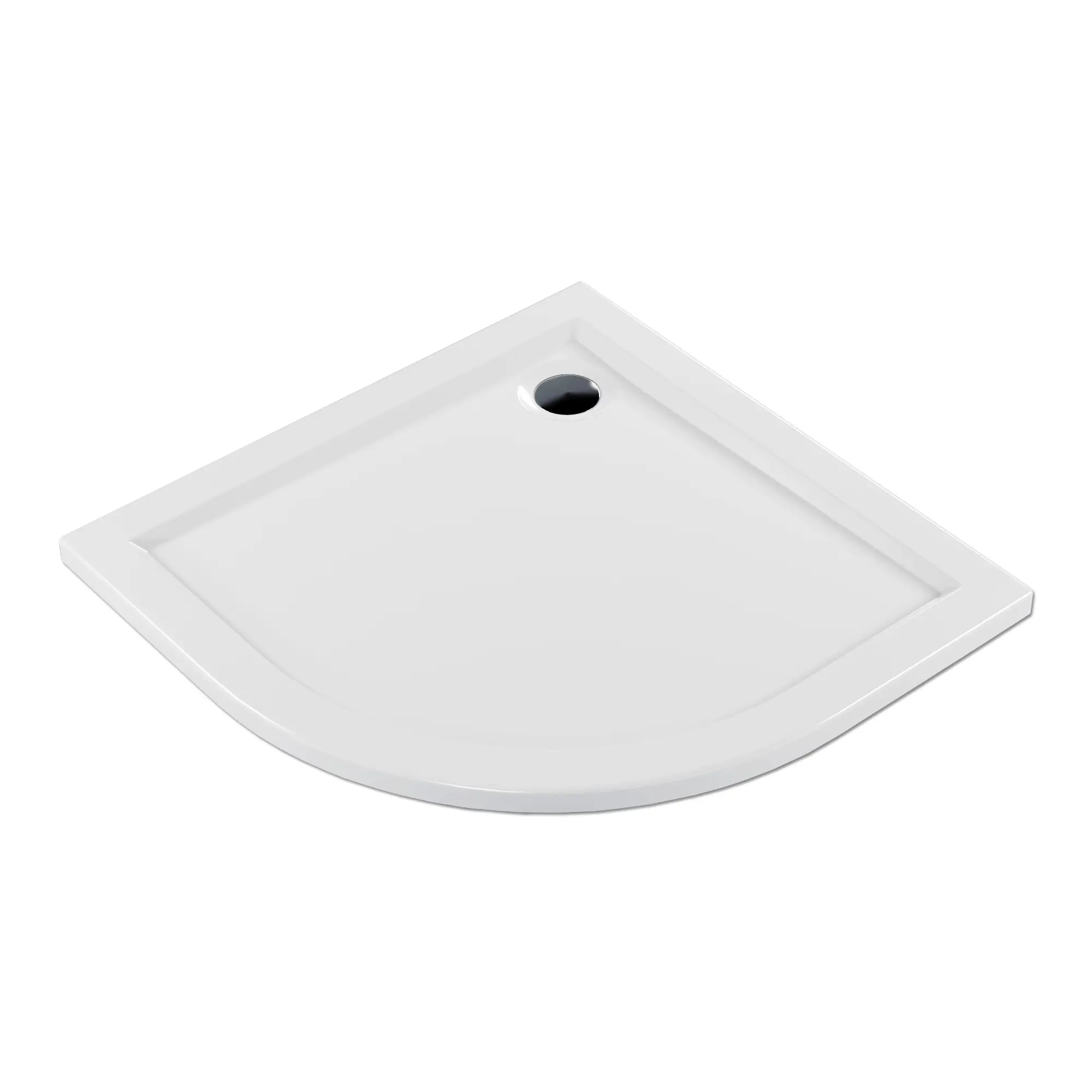 Душевой поддон Metakam Joy 1/4 Круга акриловый 90x90 см - 3