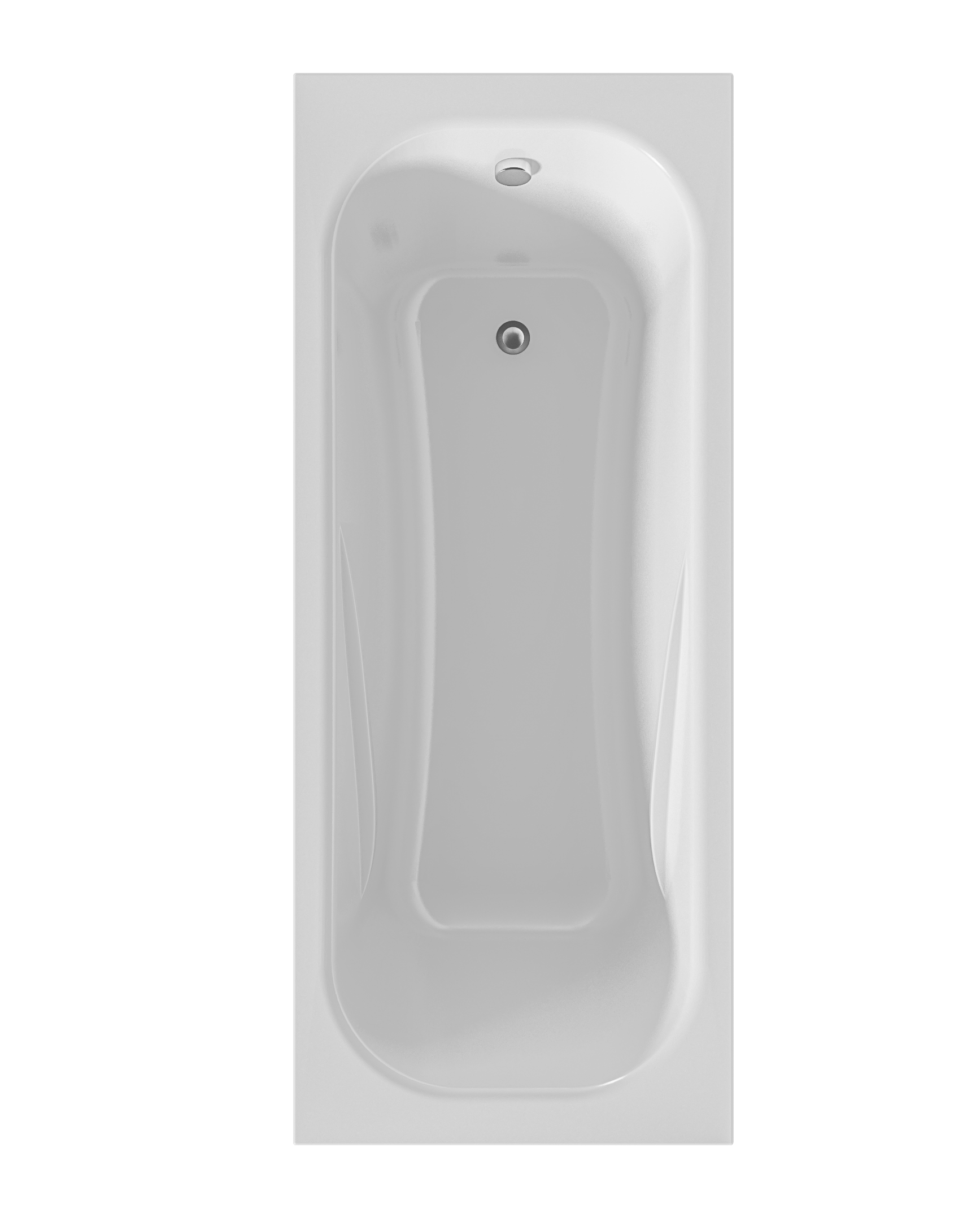 Изображение товара Ванна 100Acryl Luara акриловая 160x70 см ножки в комплекте