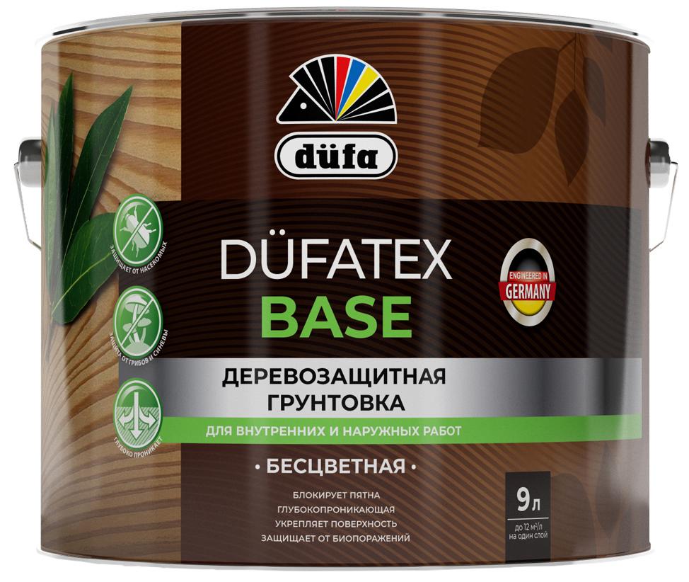 Изображение товара Грунтовка для древесины Dufa Tex Base 9 л