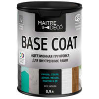 Изображение товара Грунтовка для сухих и влажных помещений Maitre Deco белая 0.9 л