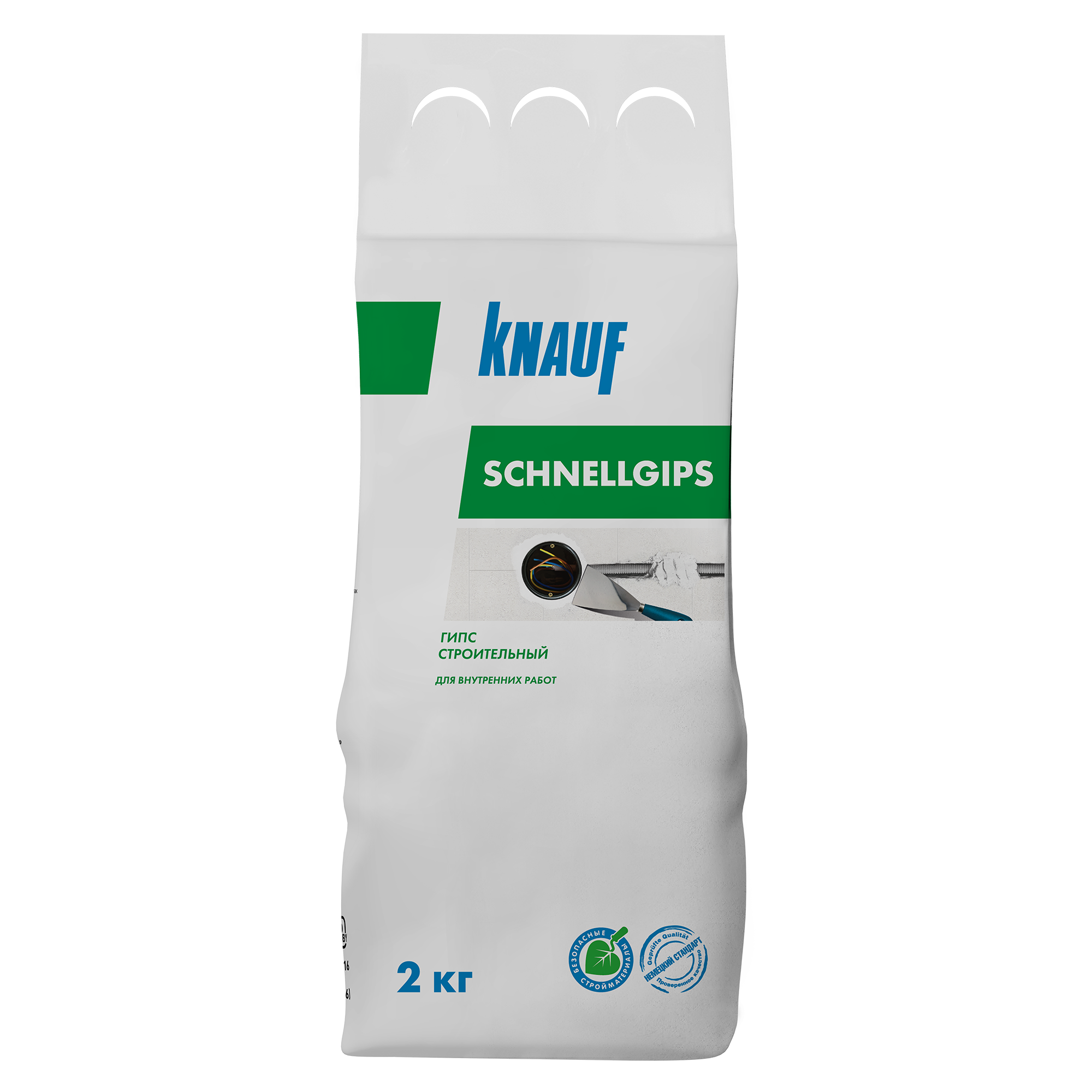 Изображение товара Алебастр Knauf Шнельгипс 2 кг