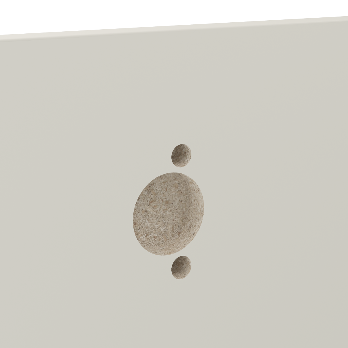 Изображение товара Фасад для кухонного шкафа Аша 138x60 см бежевый глянцевый лак