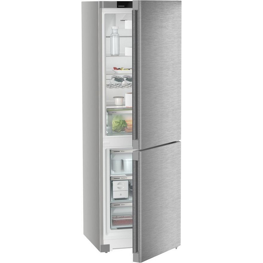 Изображение товара Двухкамерный холодильник Liebherr CNsdd 59.7x185.5 см серебристый с NoFrost и зоной свежести