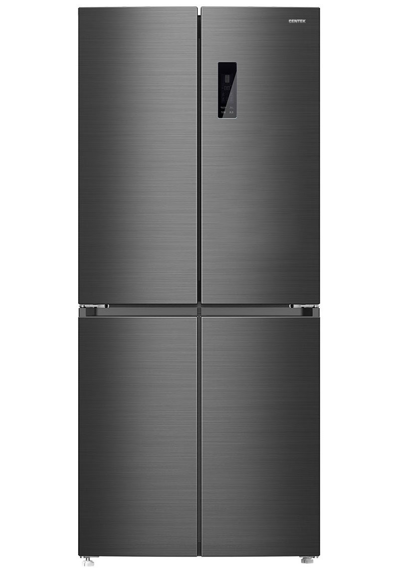 Изображение товара Отдельностоящий холодильник Centek CT-1748 NF INOX инвертор 78.5x181.5 см