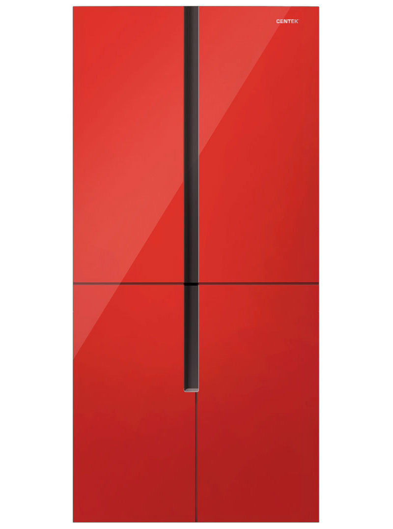 Изображение товара Отдельностоящий холодильник Centek CT-1750 NF Red инвертор No Frost A++