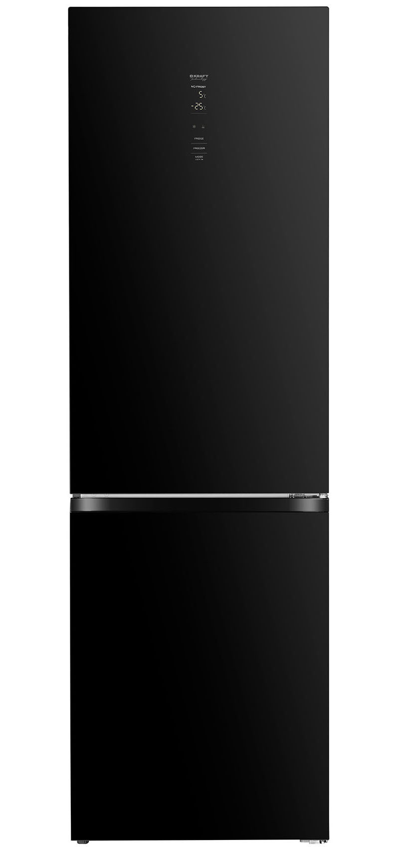 Изображение товара Двухкамерный холодильник Kraft TNC-NF404BG 357л Тёмно-серый с No Frost