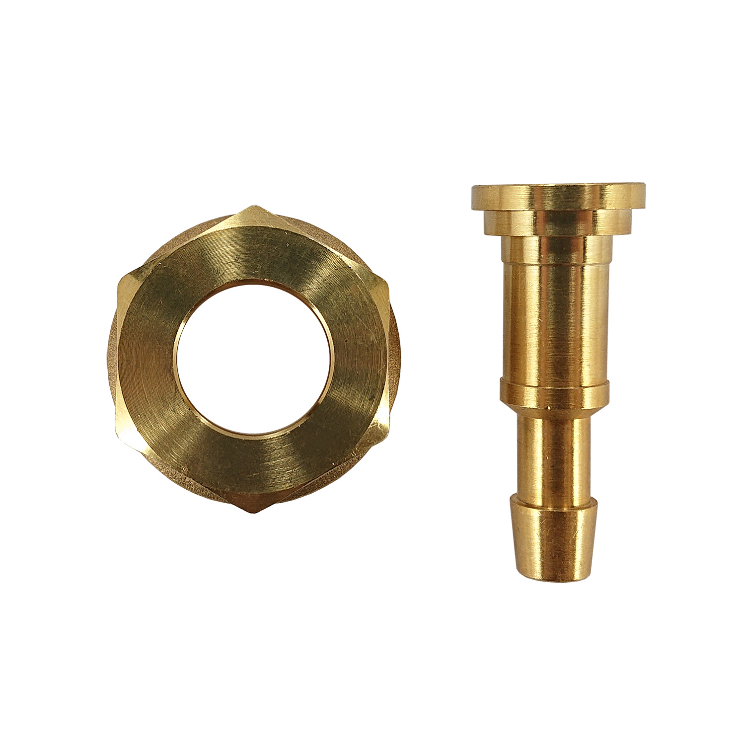 Изображение товара Штуцер для шланга Foob латунь 6-9 мм для системы газоснабжения