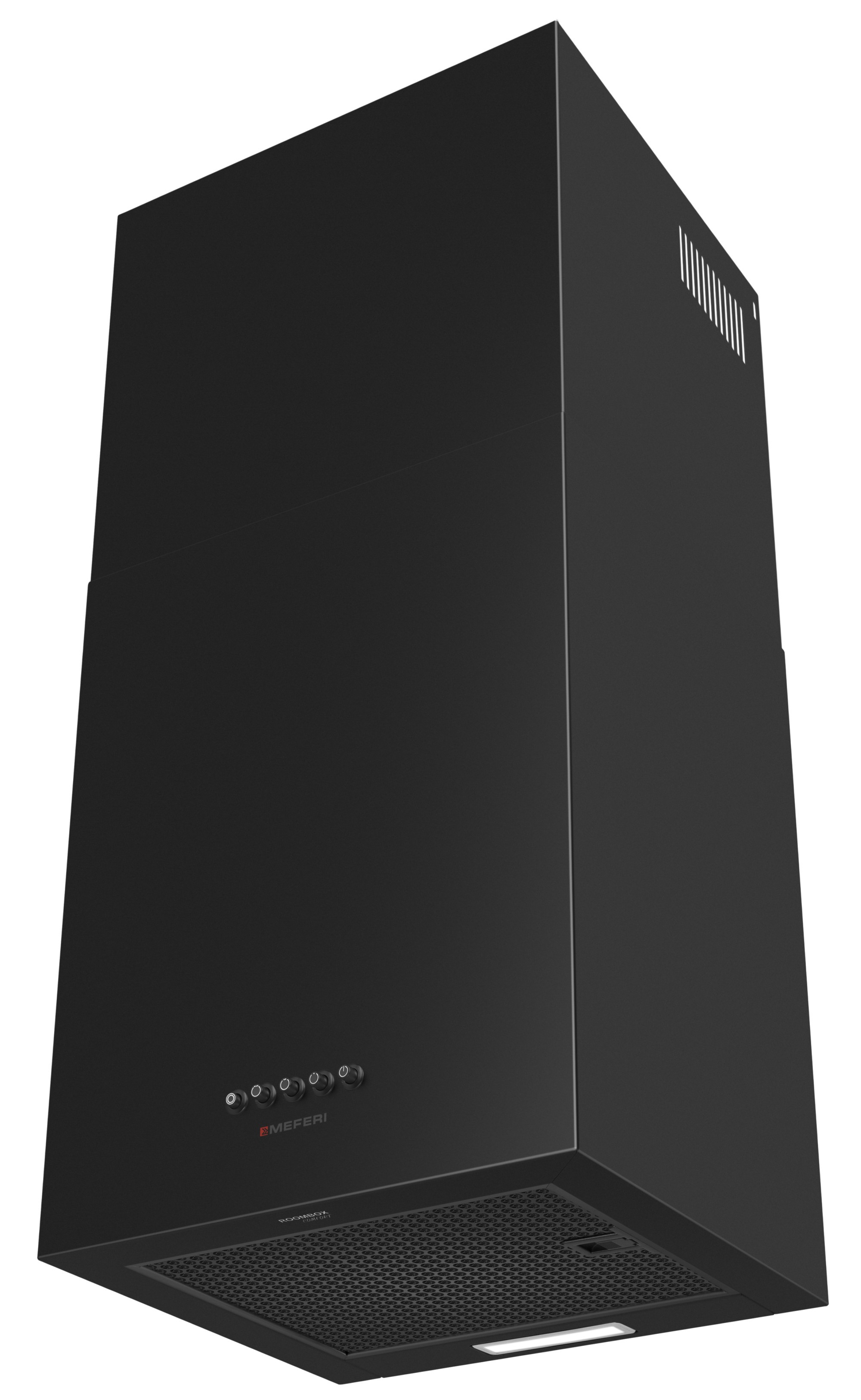 Изображение товара Вертикальная вытяжка MEFERI ROOMBOX40BK COMFORT 40 см черный