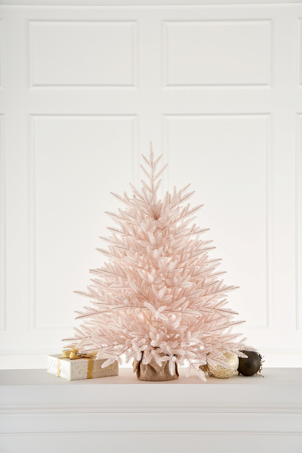 Изображение товара Ель новогодняя искусственная Розовая 90 см