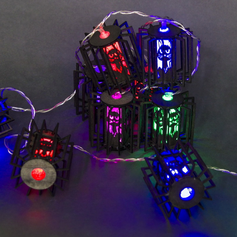 Изображение товара Электрогирлянда Sneha A-482 2м разноцветная фигурная с 10 светодиодами для внутреннего использовани