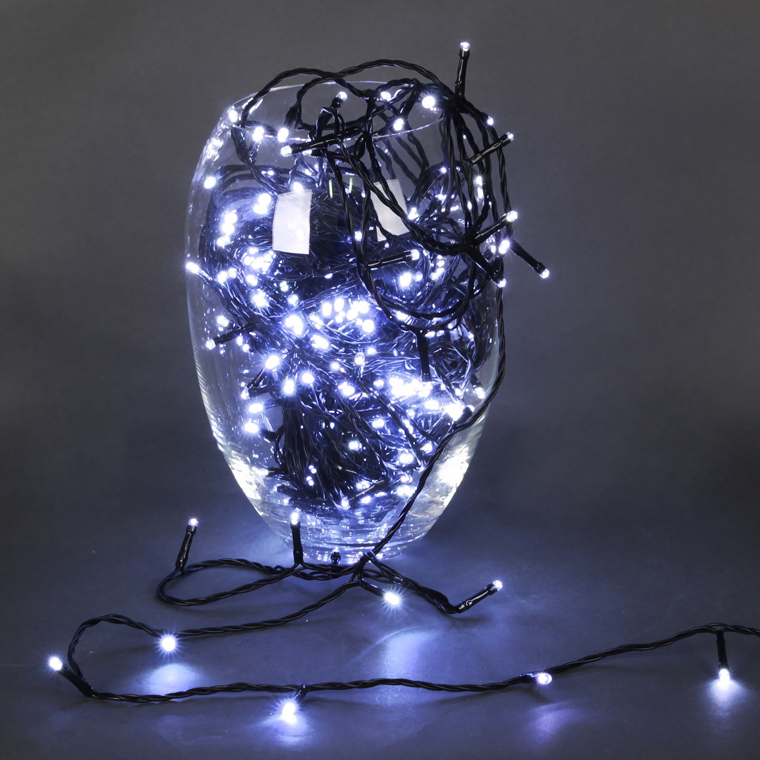 Изображение товара Электрогирлянда комнатная Sneha A-969 WT/WT FLASH 30 м 300 ламп белый