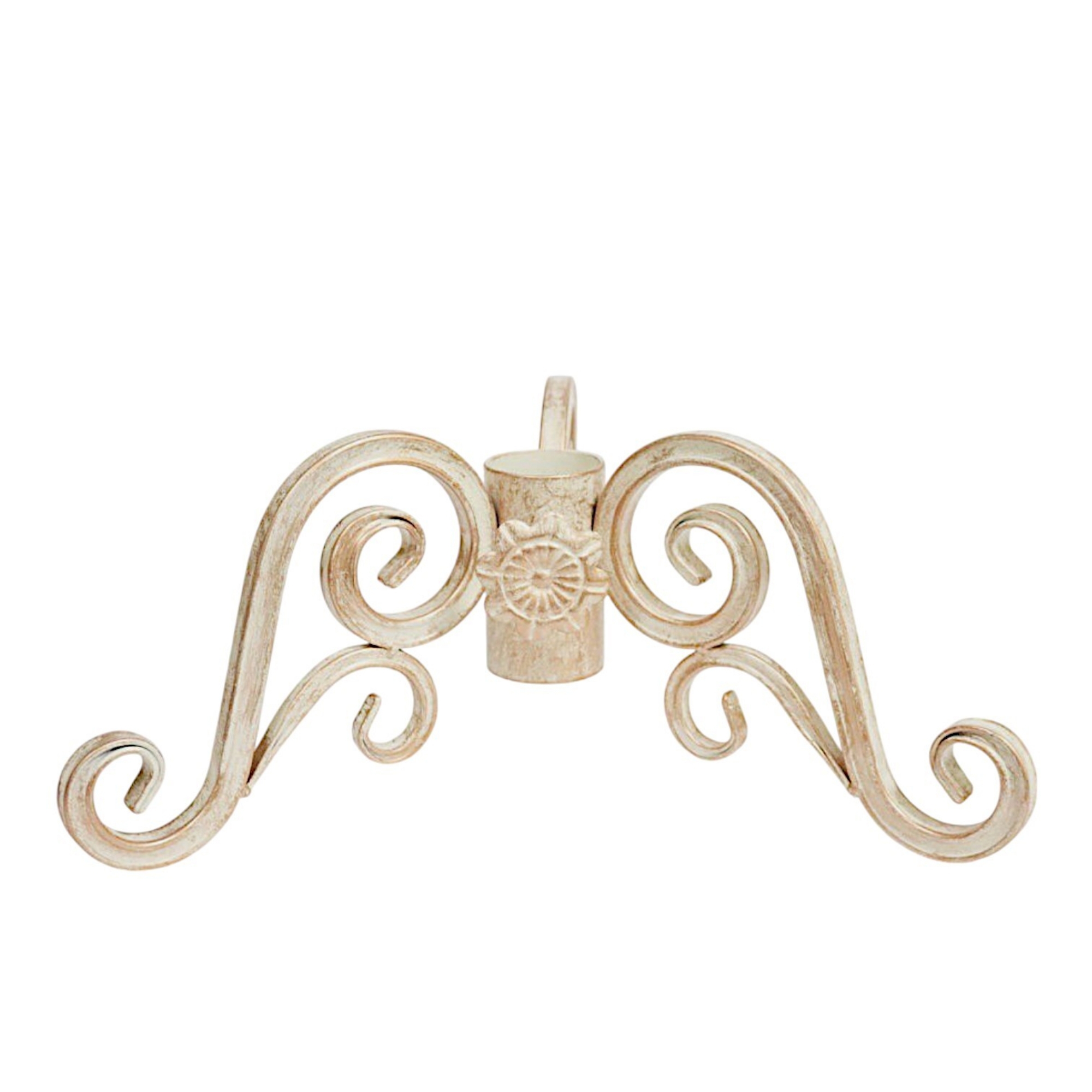 Изображение товара Подставка для елки d ствола 47 см Laptev металл цвет белый бронзовый