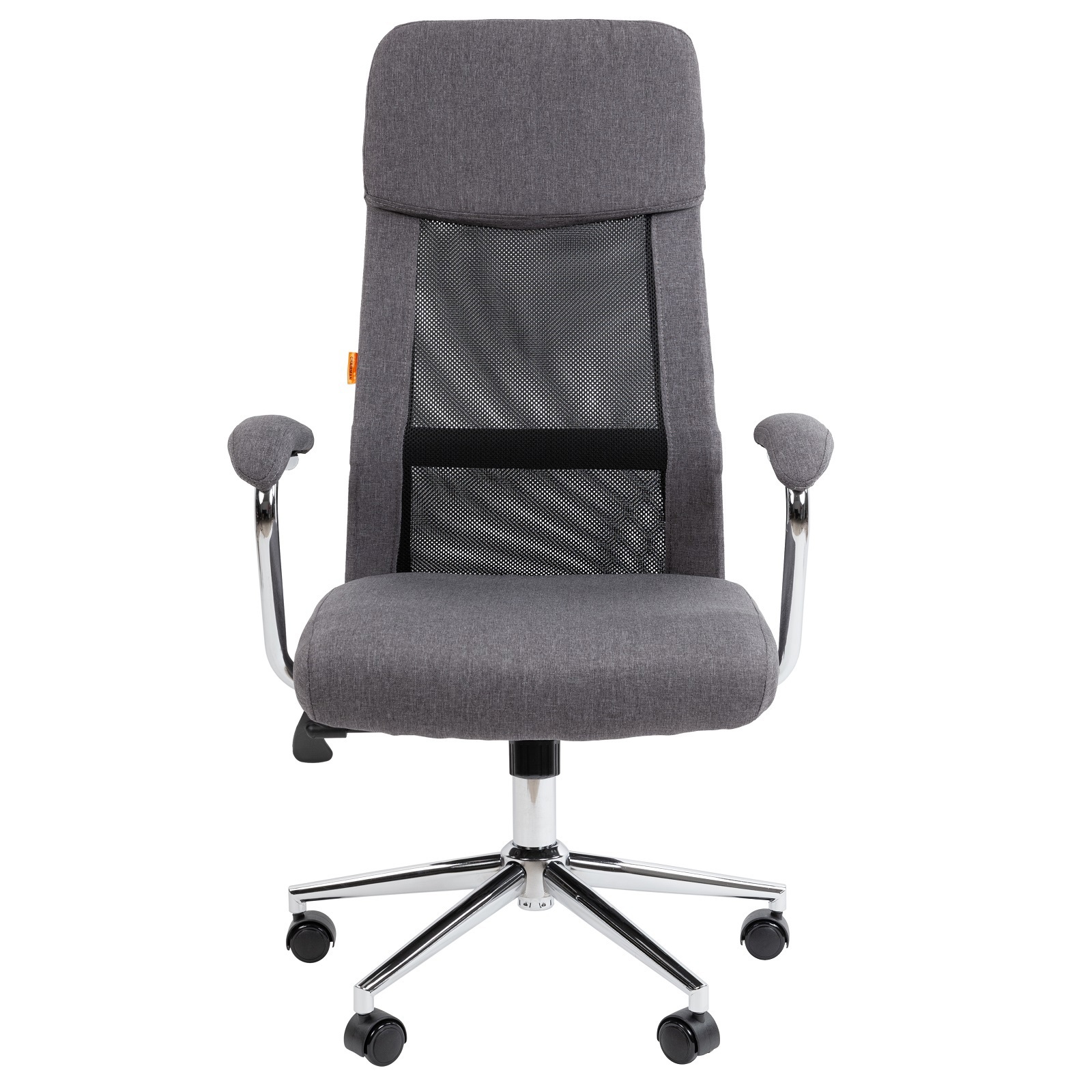 Изображение товара Офисное кресло CHAIRMAN СН 621 серый цвет с регулируемой высотой