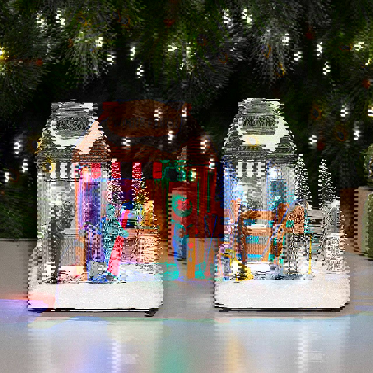 Изображение товара Новогодняя композиция светящаяся Елочный базар