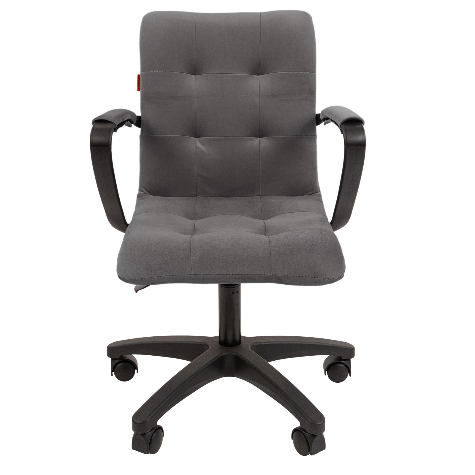 Изображение товара Офисное кресло Chairman 030 серое велюр компактное и удобное