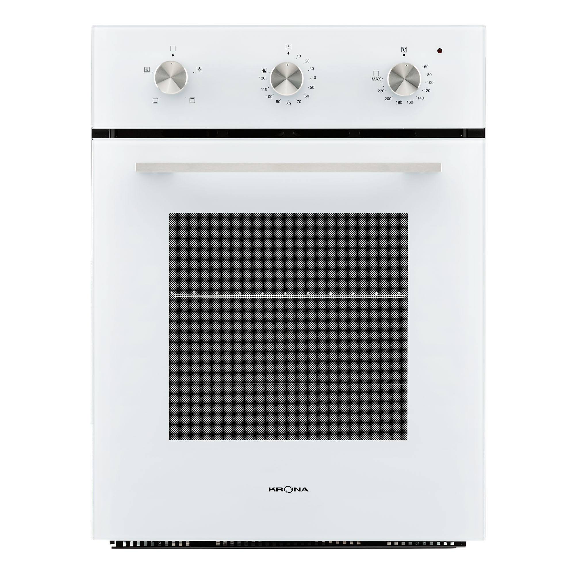 Изображение товара Духовой шкаф электрический Krona Breve 45 wh 447x591x55 см цвет белый