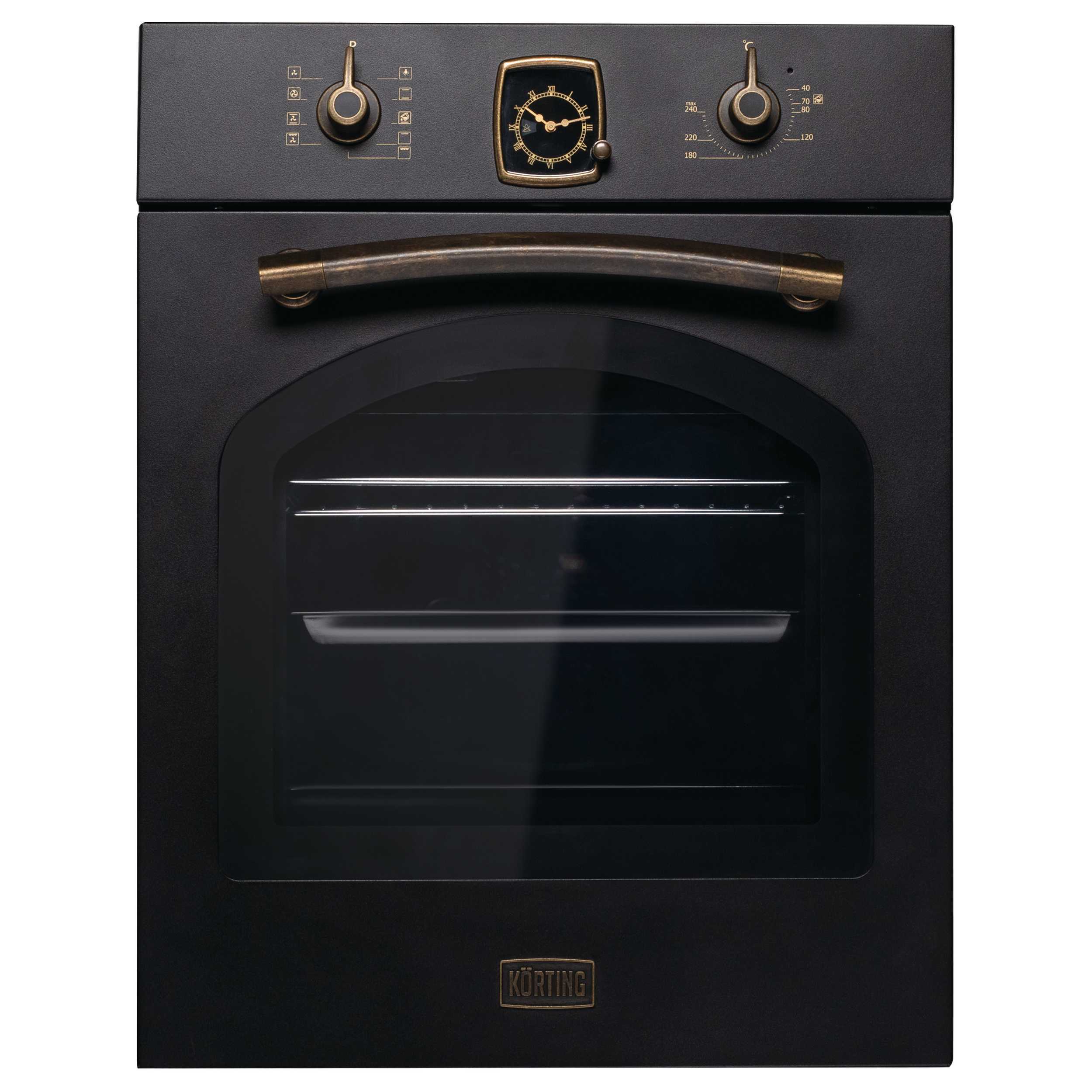 Изображение товара Духовой шкаф 45x56x60 см KORTING цвет черный, OKB 4941 CRN