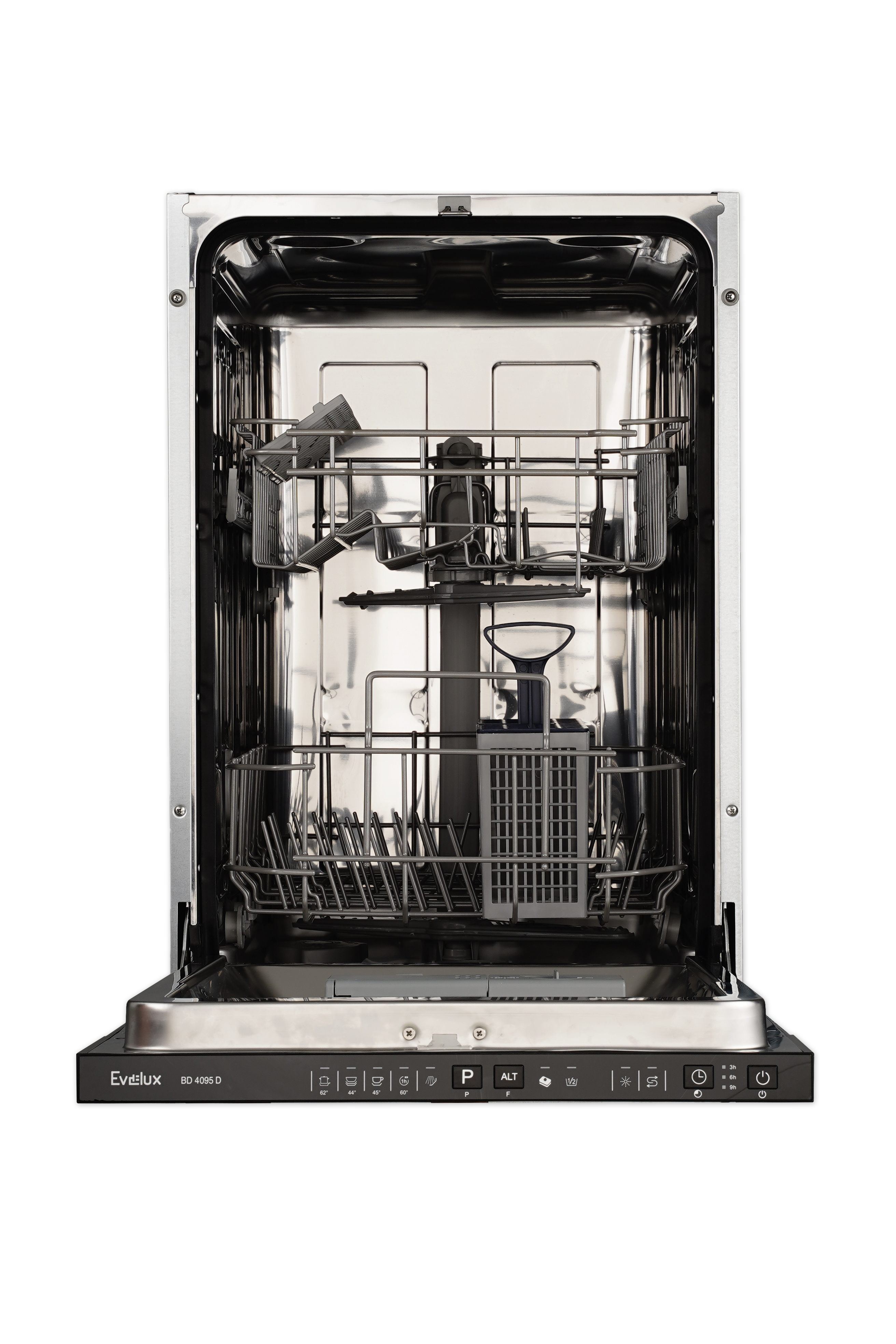 Изображение товара Встраиваемая посудомоечная машина Evelux BD 4095 D 45 см 5 программ белый