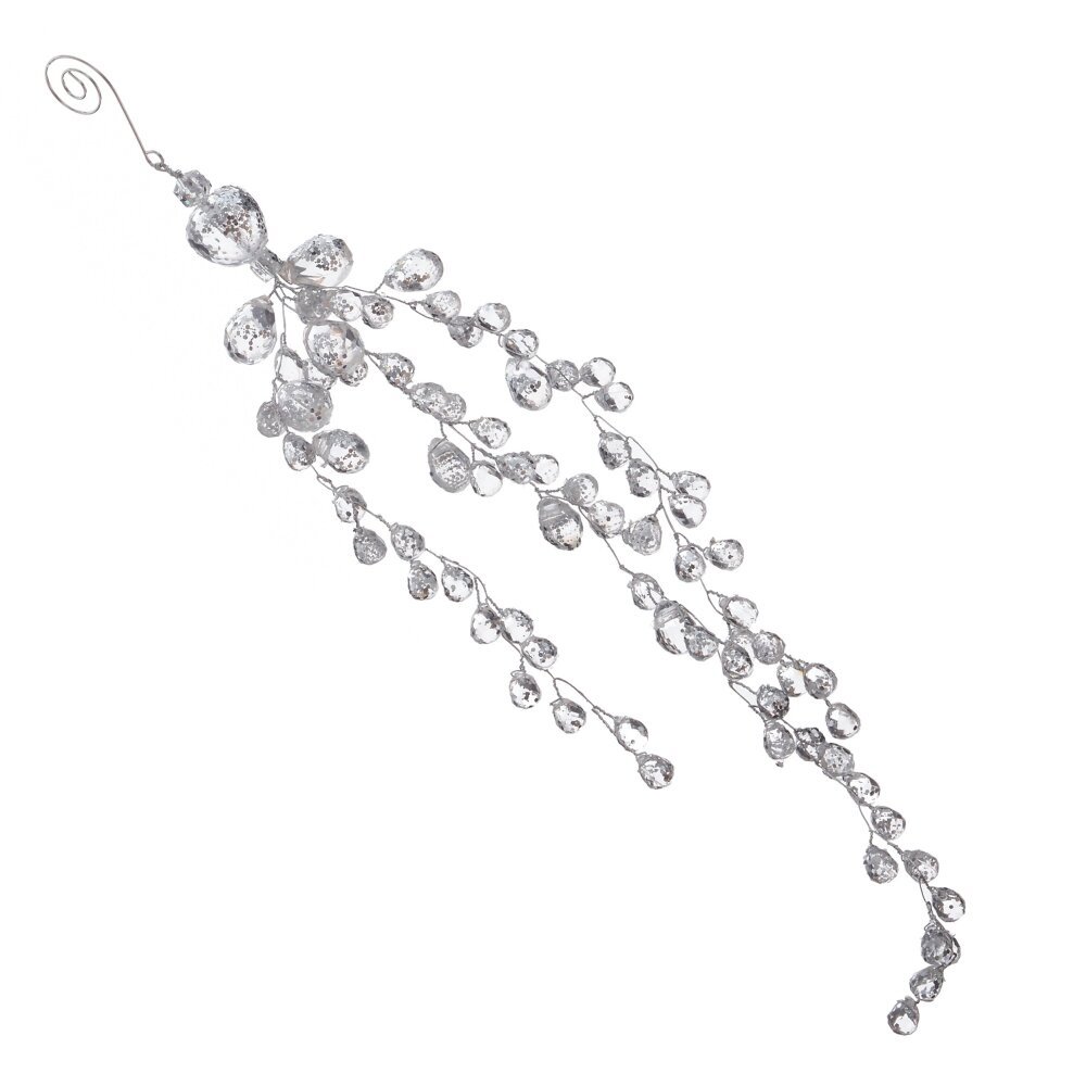 Изображение товара Рождественская ветка 805930 33x3.5x3.5 см с ягодами декоративное украшение