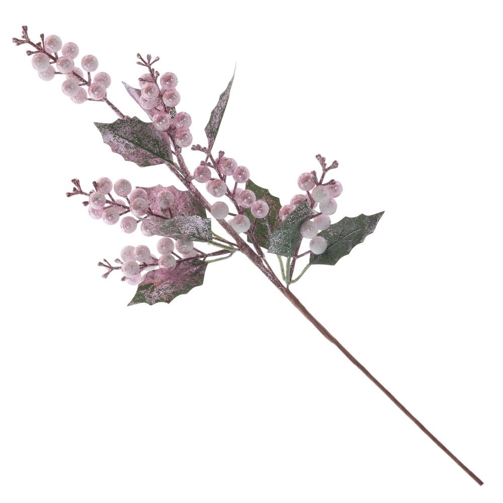 Изображение товара Рождественская ветка 812248 48x20x10 см с ягодами