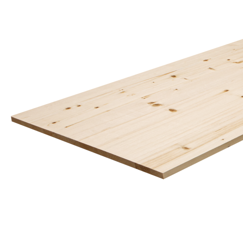 Изображение товара Мебельный щит из хвои ель сорт АВ 25x130x1.8 см Дом дерева