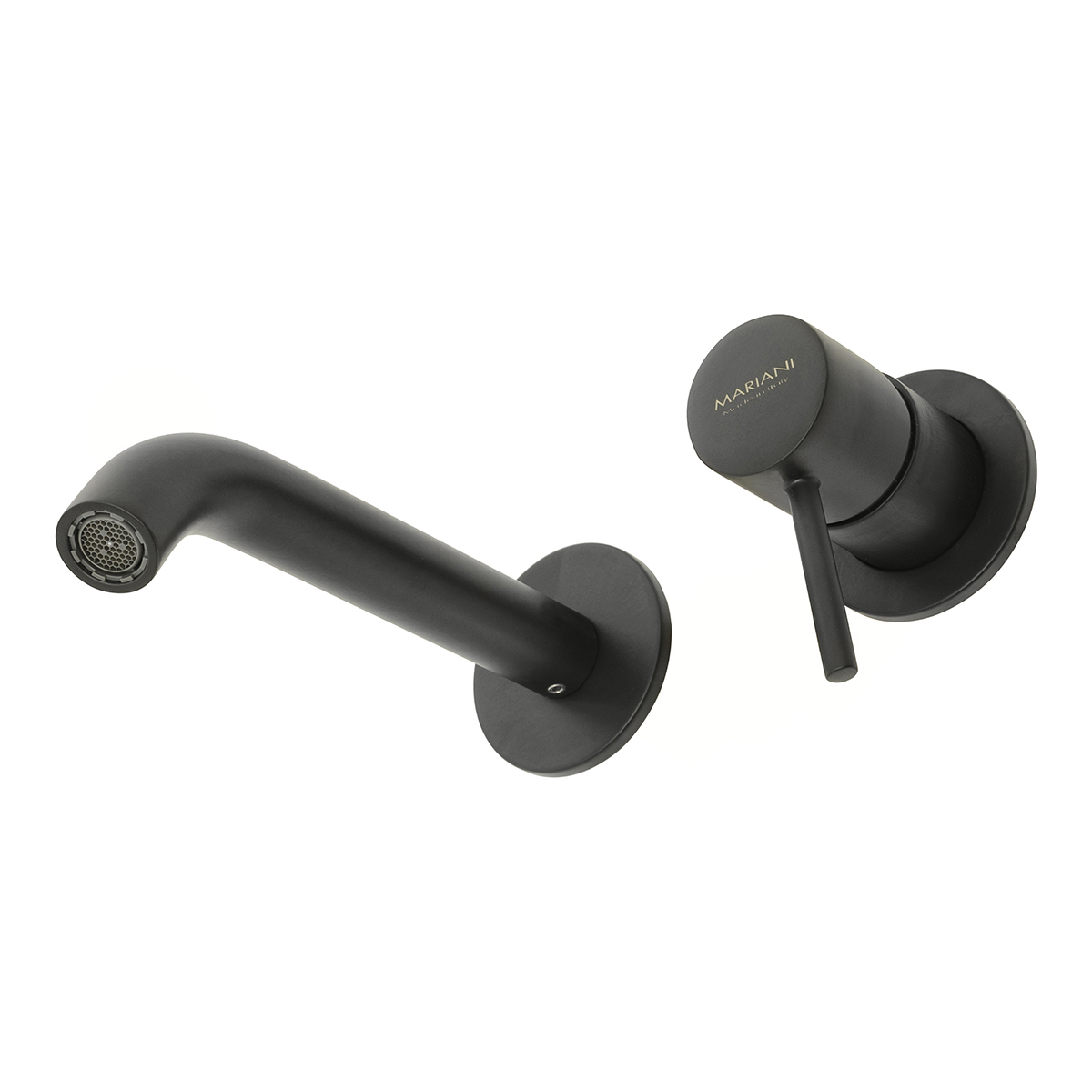 Изображение товара Смеситель для раковины MARIANI B14565NSP черный матовый встраиваемый с керамическим картриджем