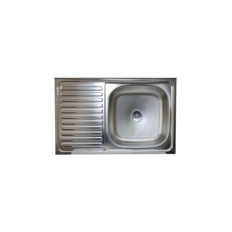 Изображение товара Накладная кухонная мойка Владикс 503443 80x50x13 см из нержавеющей стали