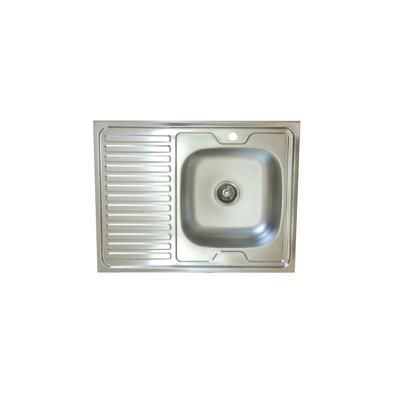 Изображение товара Накладная мойка Владикс 310358 80x60x13 см нержавеющая сталь цвет нержавеющая сталь