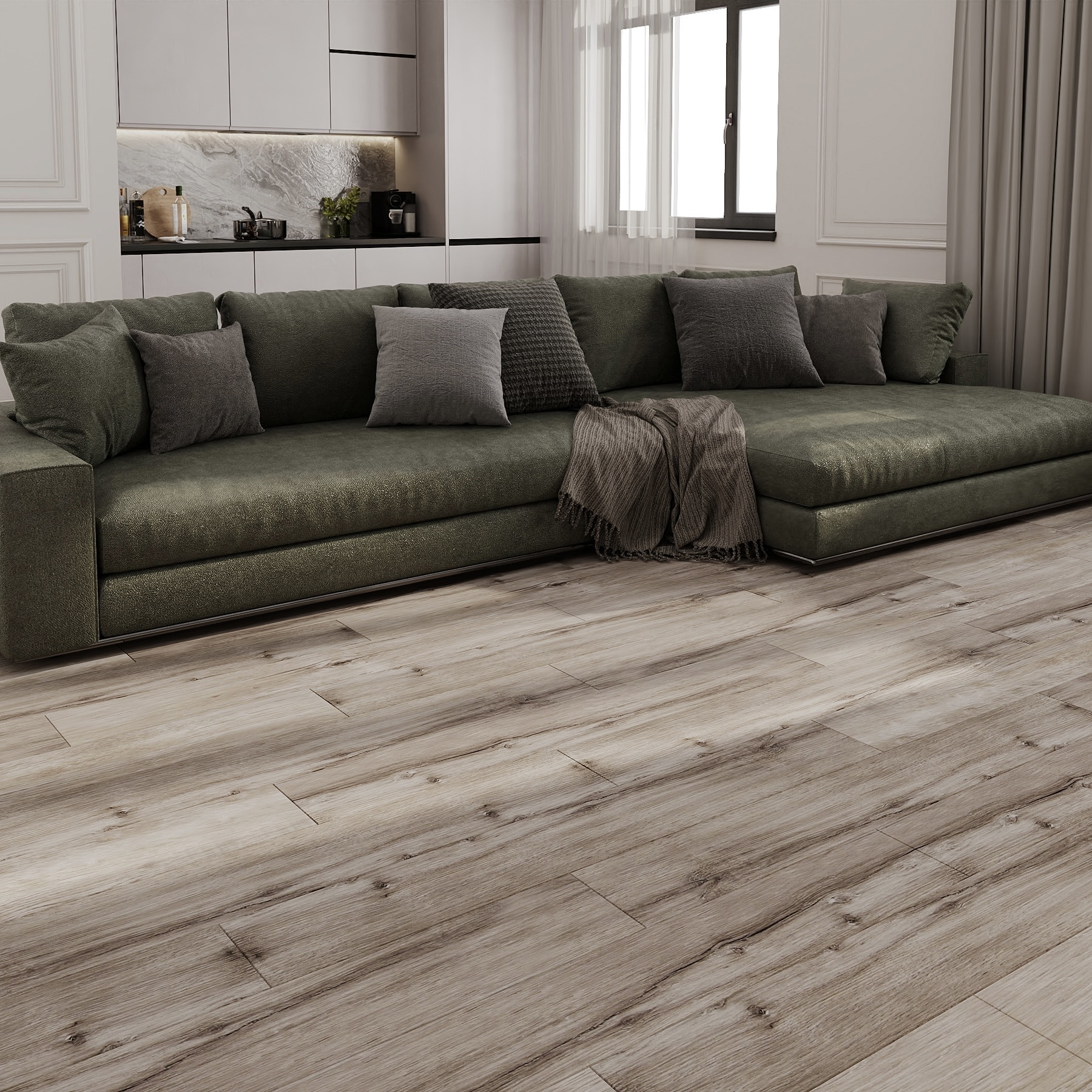 Изображение товара SPC плитка Novafloor Vinlam Дуб скальный 42 класс влагостойкая 4 мм