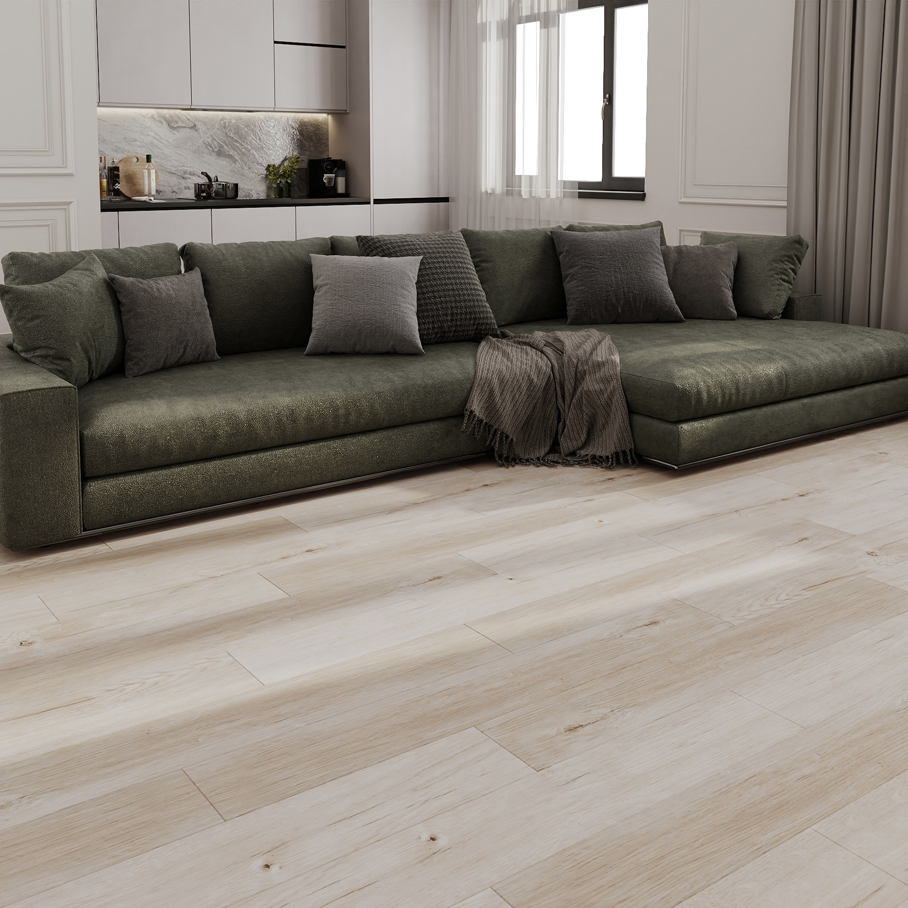 Изображение товара SPC плитка Novafloor Vinlam Дуб степной 42 класс толщина 4 мм 2.16 м², цена за упаковку