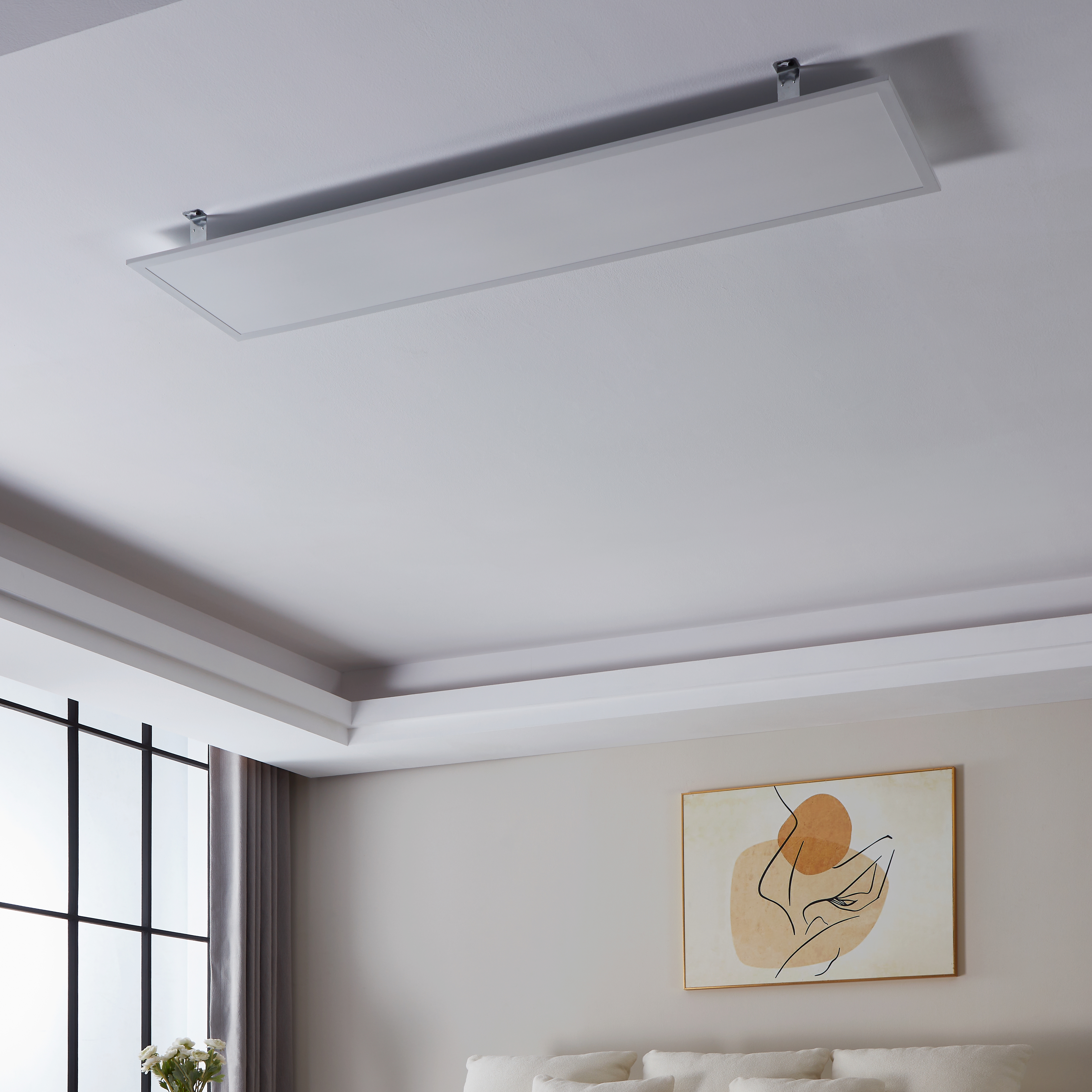 Изображение товара Светильник настенно-потолочный светодиодный 900939 Eglo Rabassa 10.35 м² нейтральный белый свет цвет белый