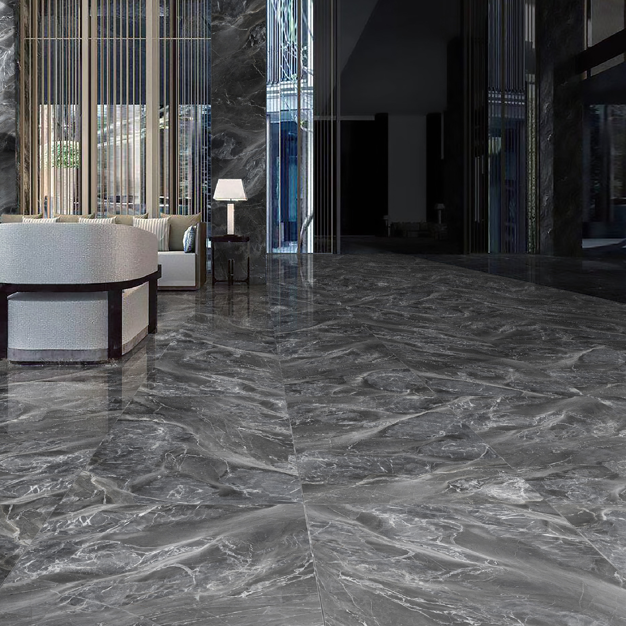 Изображение товара Керамогранит Concor Galaxy Black 120x60 см для пола и стен, морозостойкий