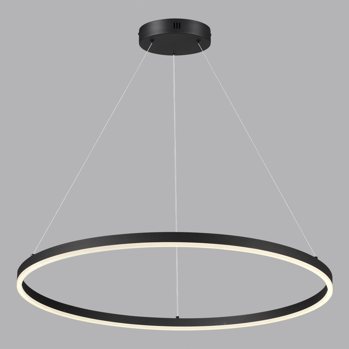 Изображение товара Современная подвесная люстра LEDIO 6530/67L с нейтральным белым светом 15 м² черный стиль