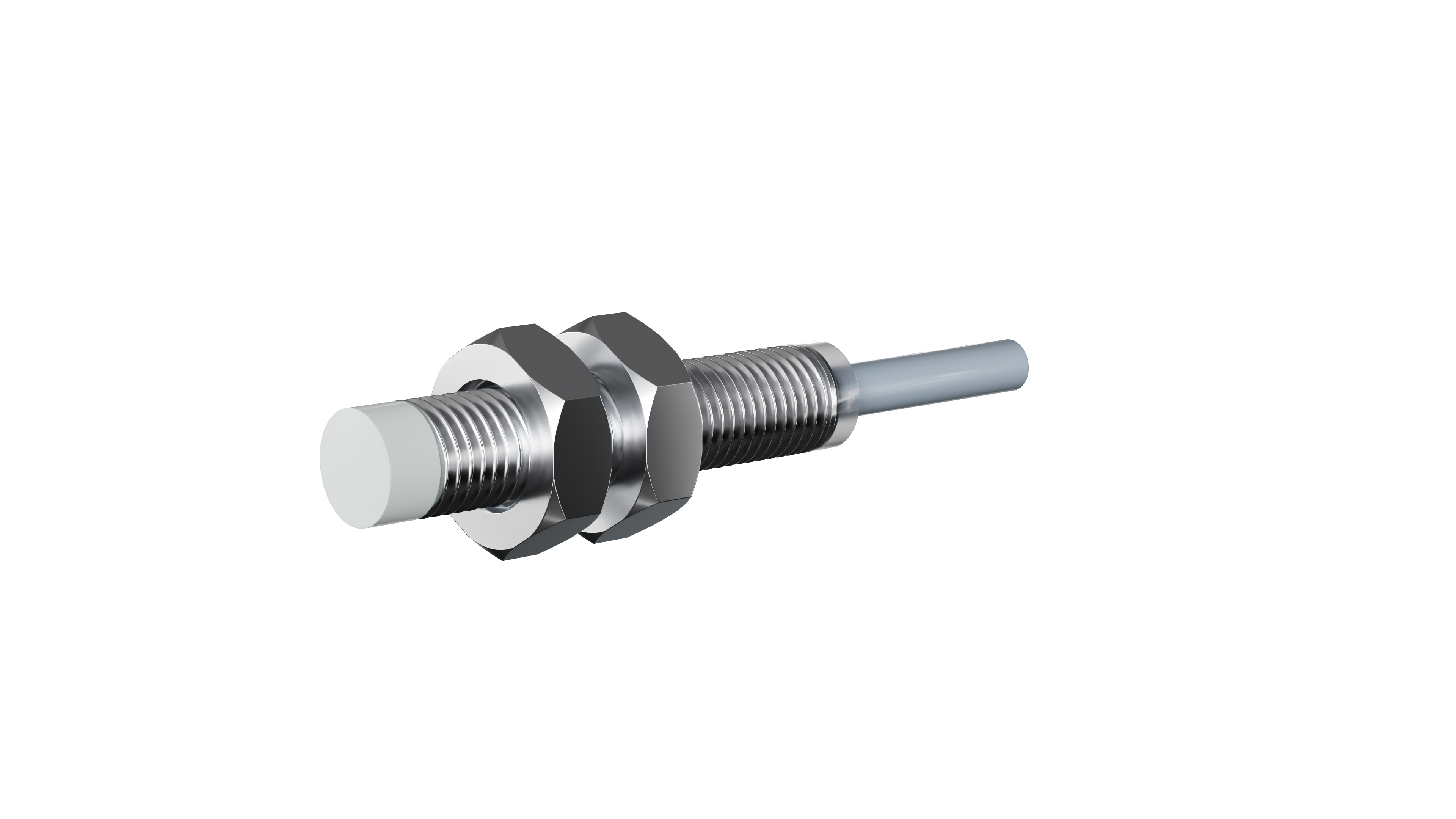 Изображение товара Индуктивный датчик Prompower KT208-D04NB-D345-LY нержавеющая сталь М8 4 мм NPN-НЗ