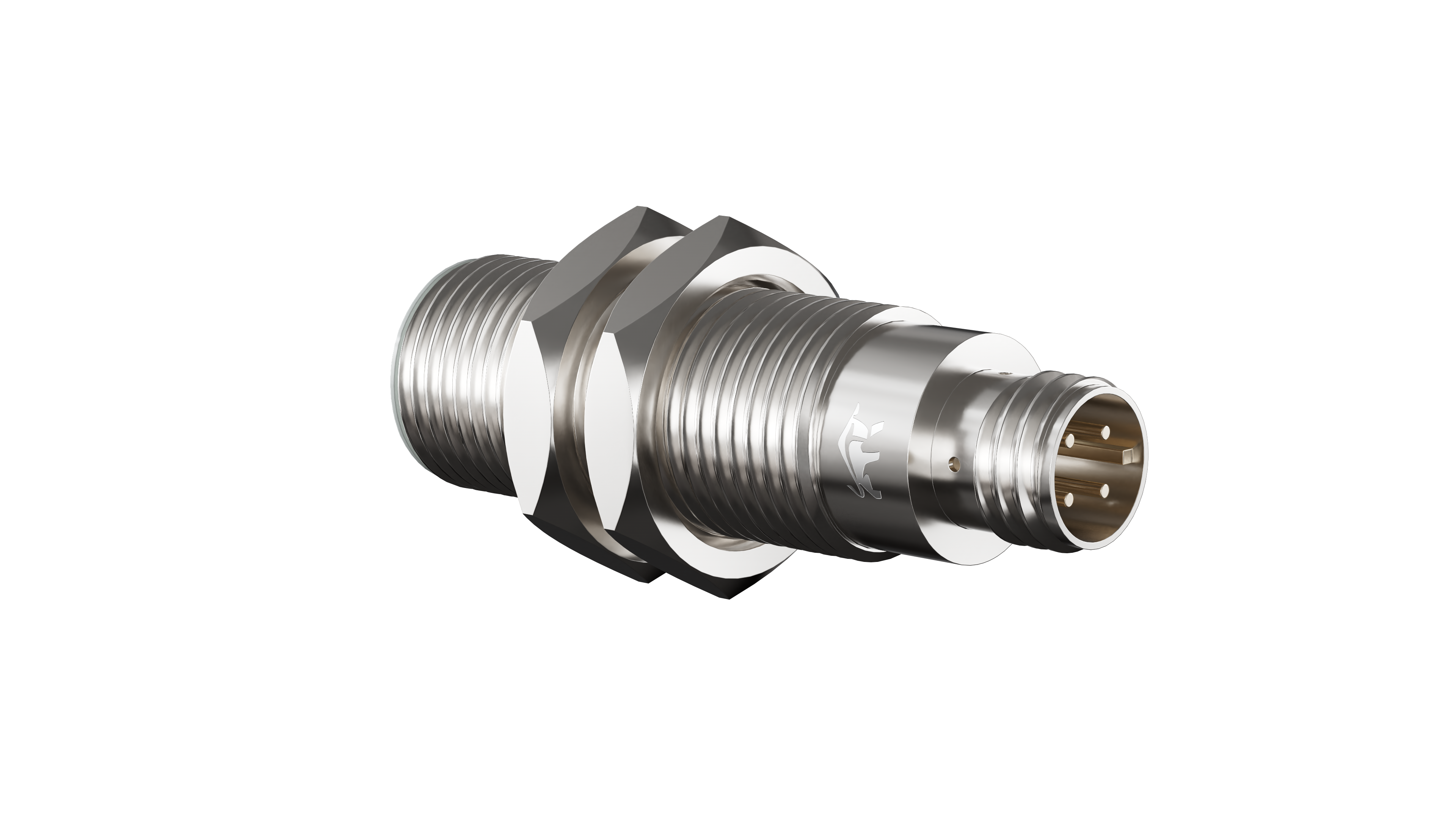 Изображение товара Индуктивный датчик Prompower KJ118-D08PA-DS1248-LY латунь IP67 8 мм