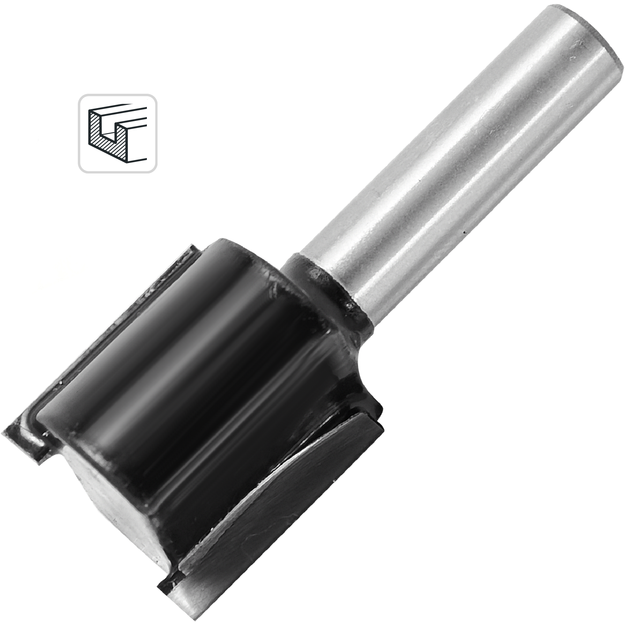 Изображение товара Фреза пазовая прямая по дереву 1411520 18x19 мм хвостовик 8 мм Китай