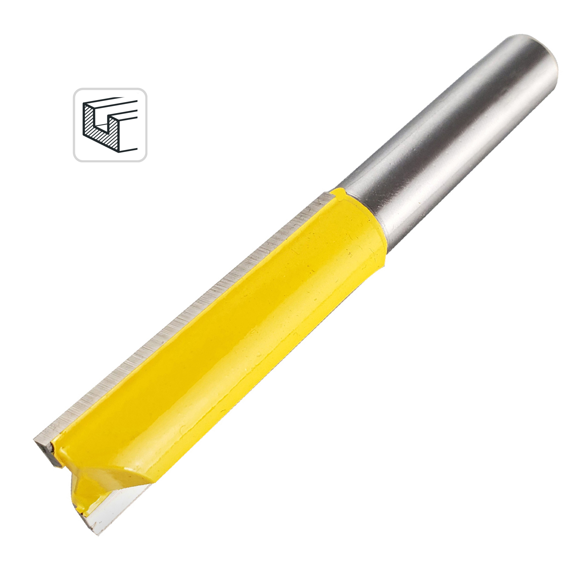 Изображение товара Фреза по дереву пазовая прямая 553318 16x51 мм хвостовик 12 мм