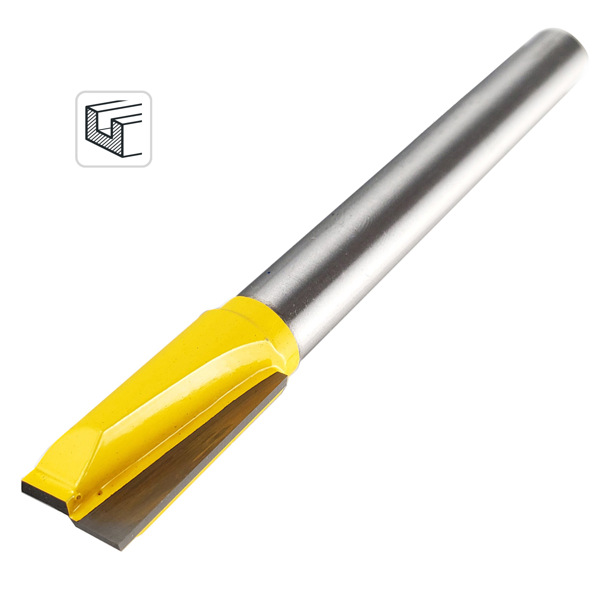 Изображение товара Фреза по дереву пазовая прямая 12 мм 553314 для фрезерования древесины