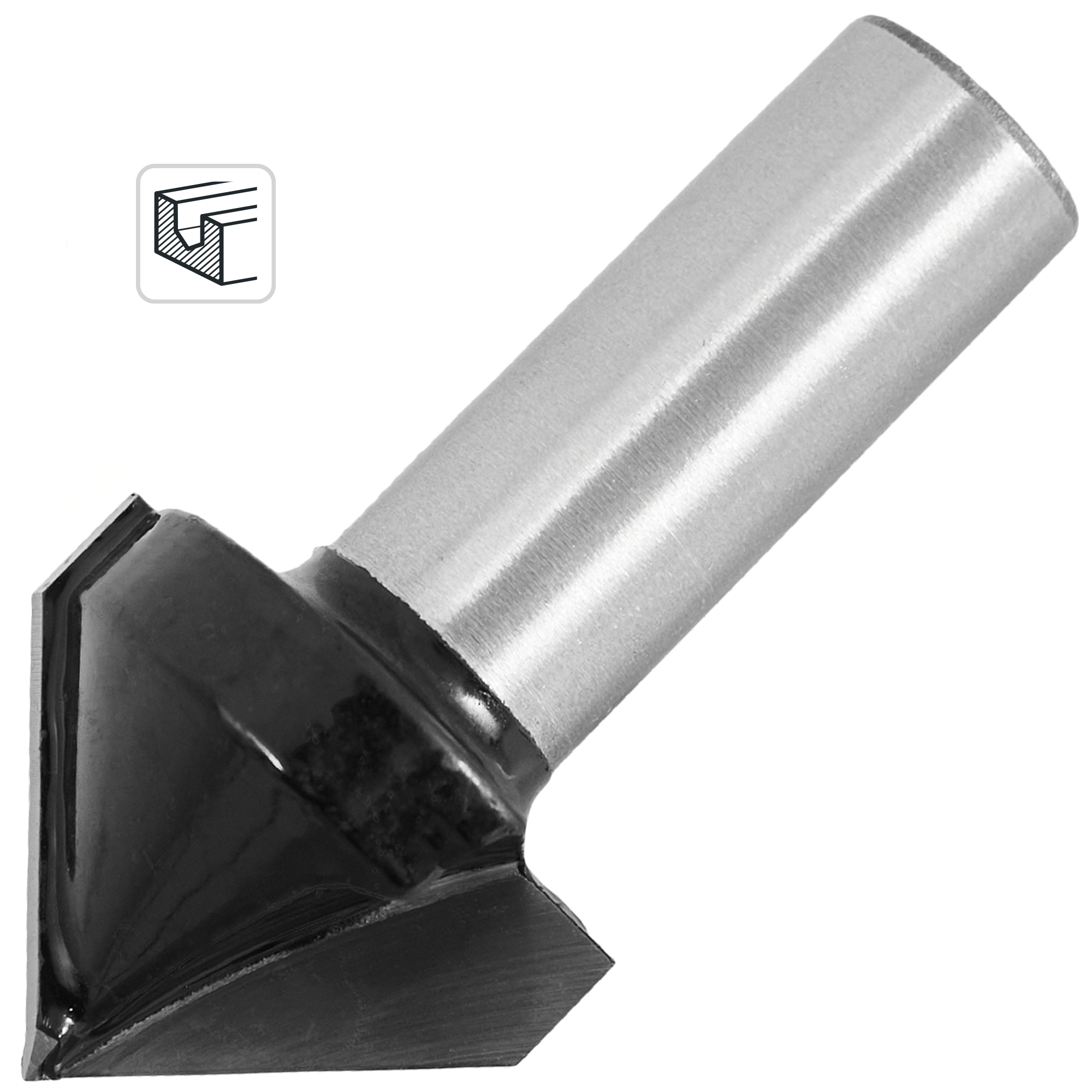 Изображение товара Фреза по дереву V-образная 25.4 мм 1411305