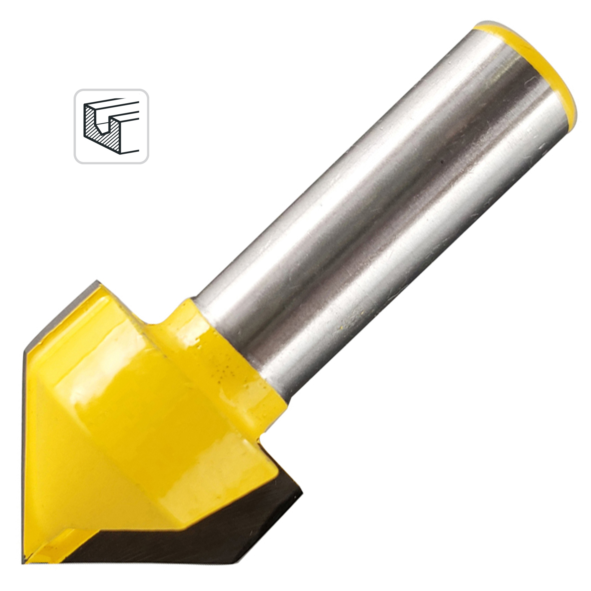 Изображение товара Фреза V-образная 553363 для обработки древесины