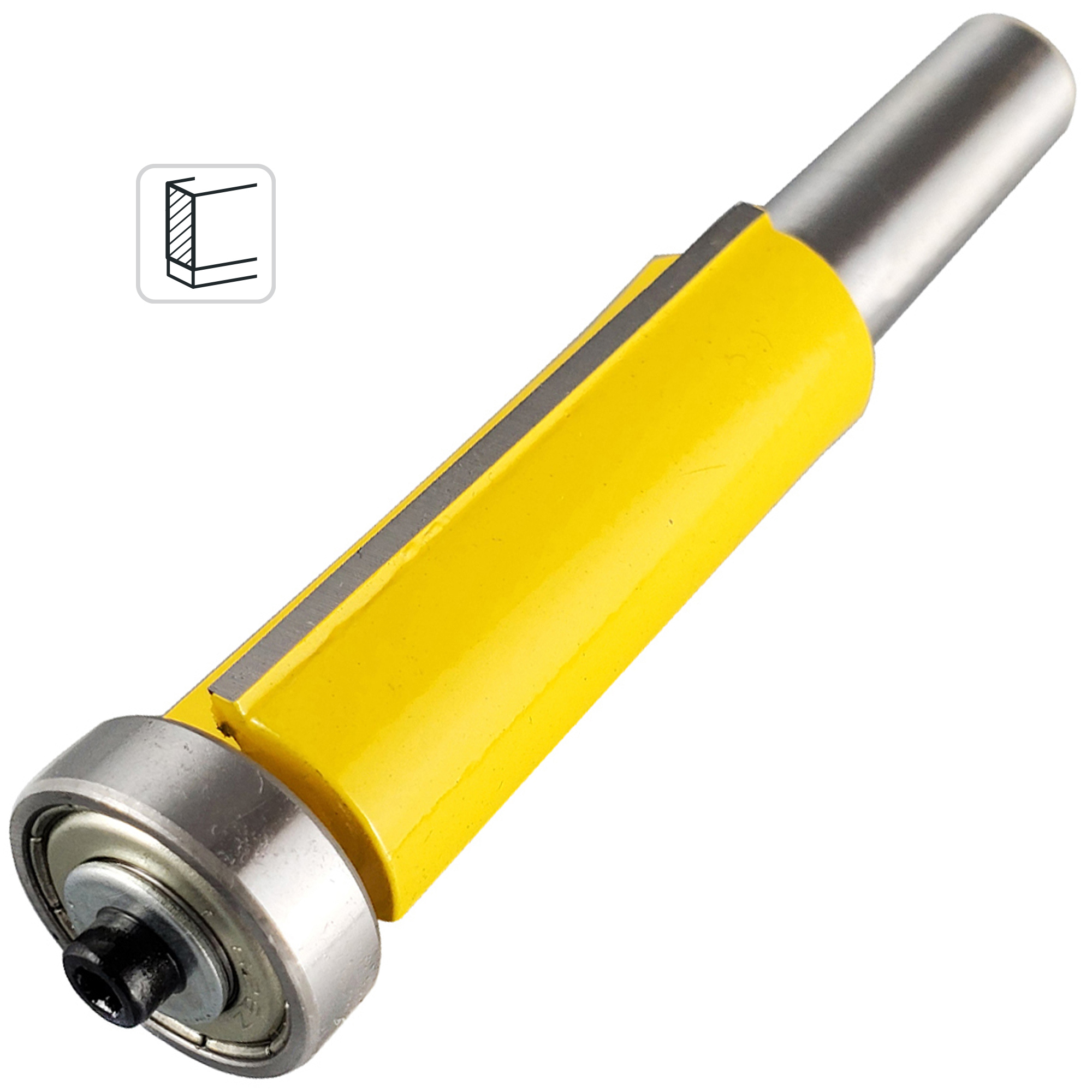 Изображение товара Фреза по дереву 553330 Кромочная прямая 19x50,8 мм, хвостовик 12 мм