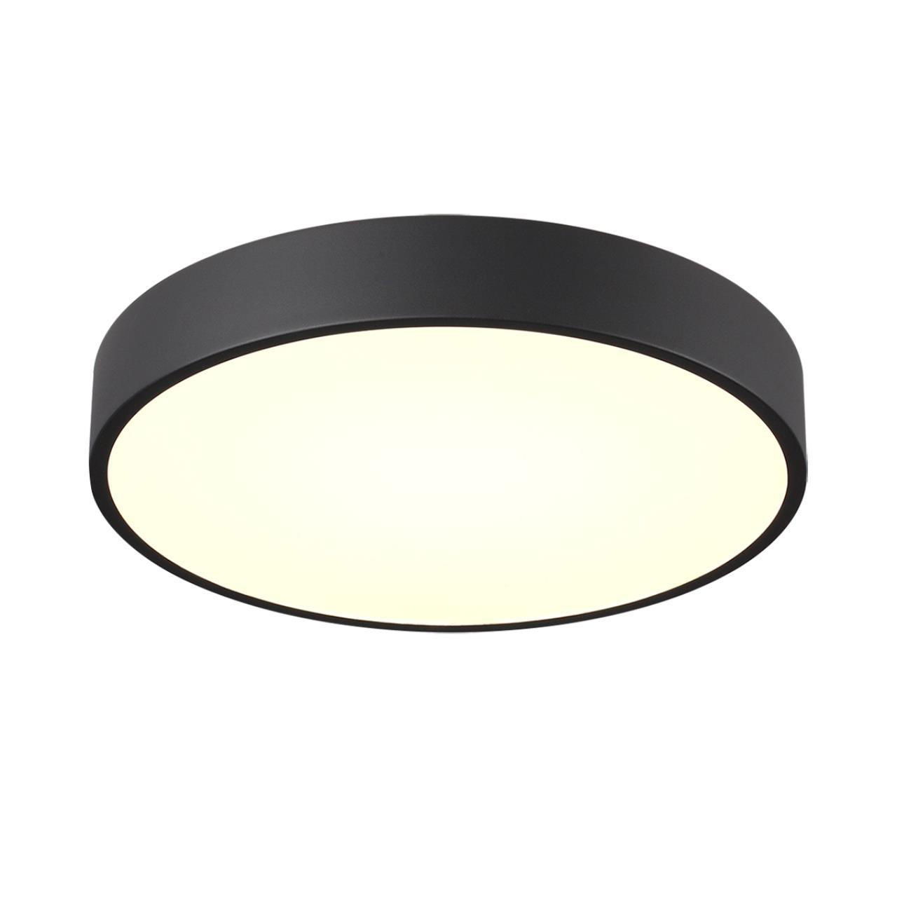 Изображение товара Светильник настенно-потолочный светодиодный SONEX Quasar 18 м² черный