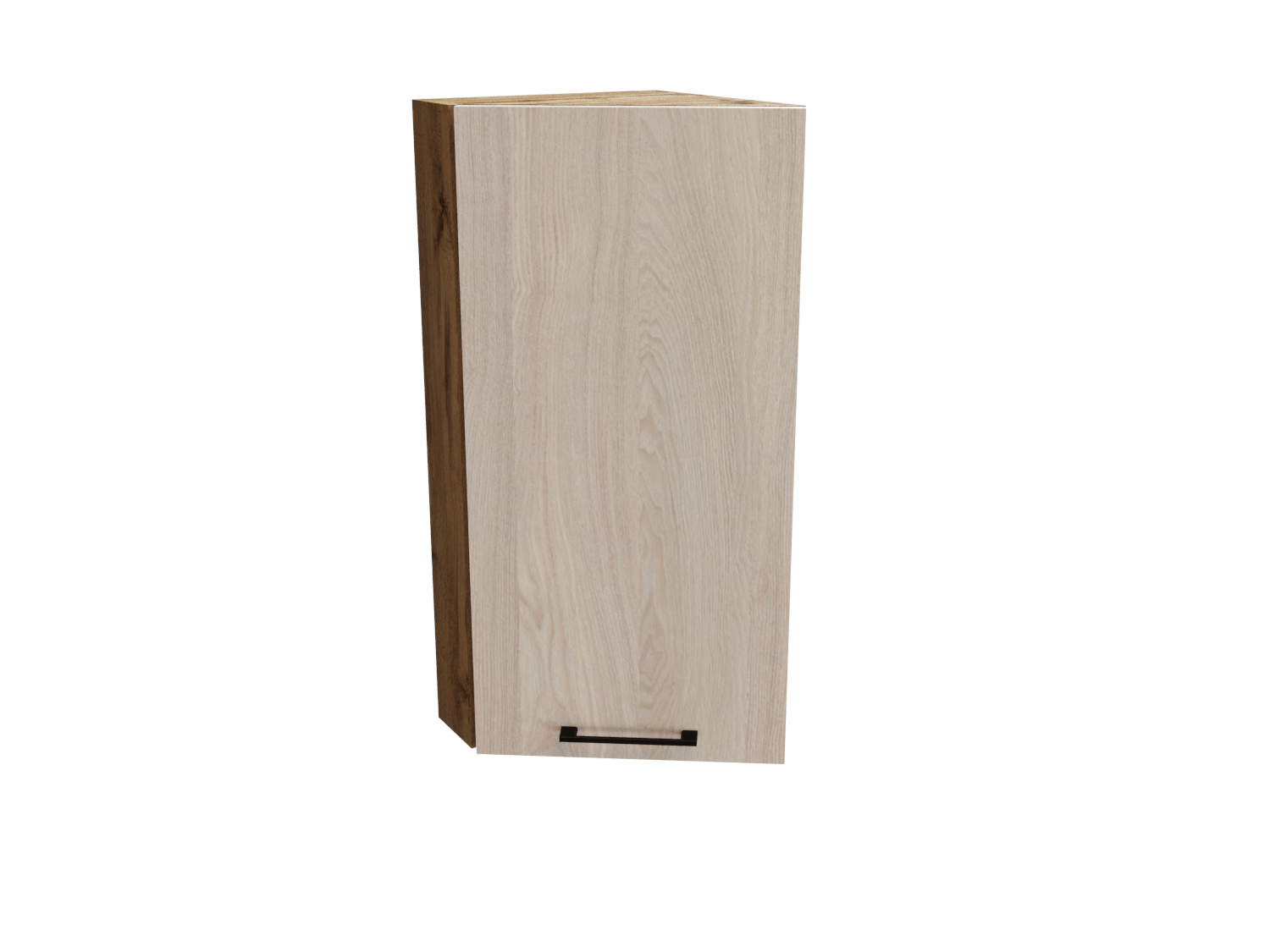 Изображение товара Навесной шкаф Хелмер 30x71.6x31.8 см, белый дуб