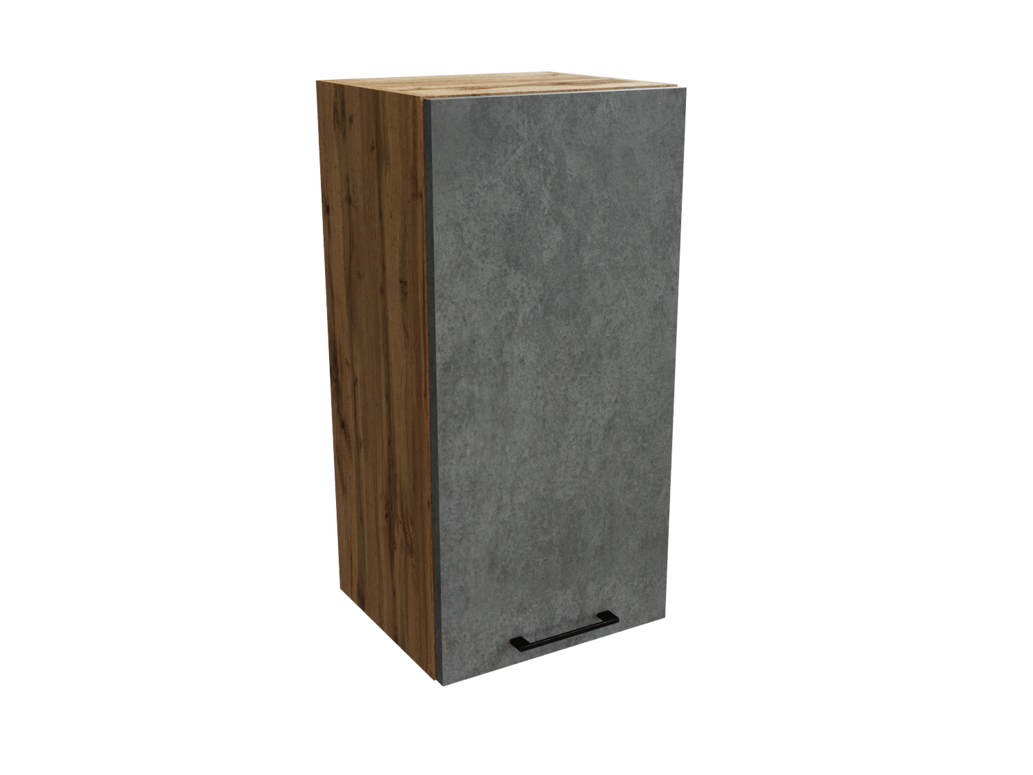 Изображение товара Навесной шкаф 35x71.60x31.80 см фасад серый дуб ЛДСП каркас дуб вотан ЛДСП Сурская Мебель Изображение товара Навесной шкаф 35x71.60x31.80 см фасад серый дуб ЛДСП каркас дуб вотан ЛДСП Сурская Мебель