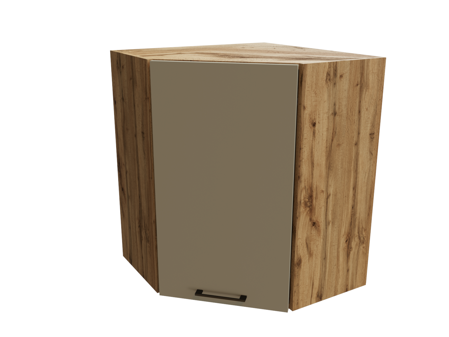 Изображение товара Навесной шкаф кухни 59.20x71.60x59.20 см капучино МДФ и ЛДСП