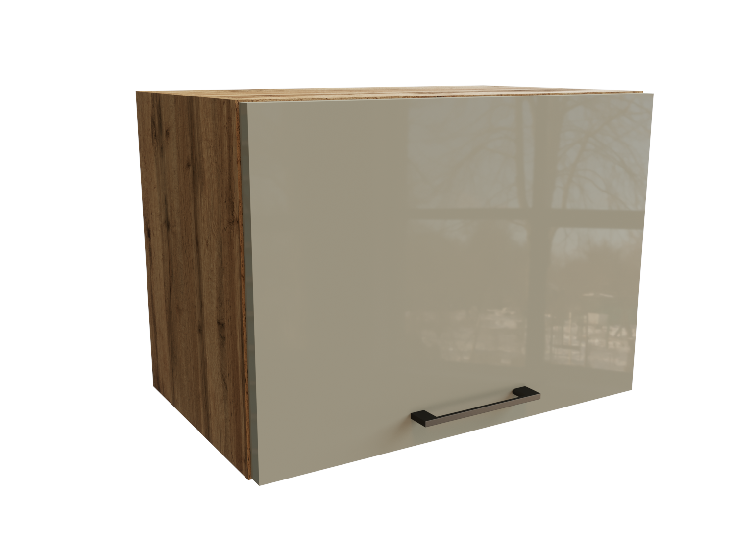 Изображение товара Навесной шкаф Эстетик 50x35.8x31.8 см МДФ капучино Россия