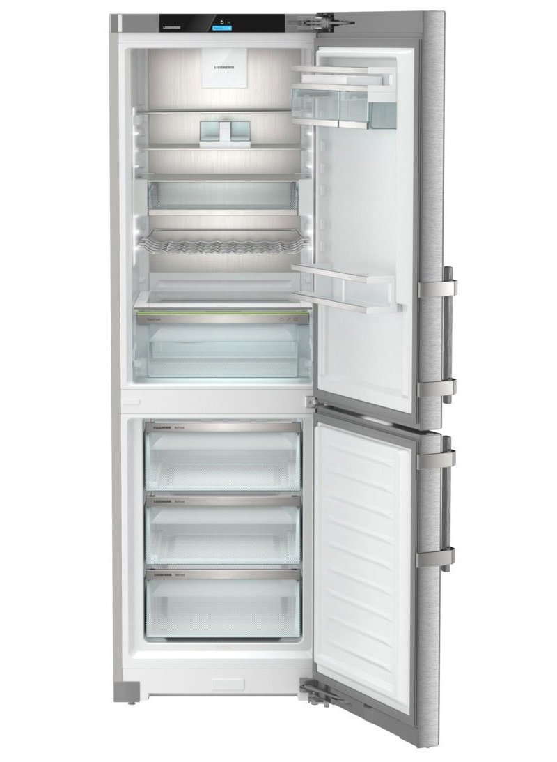 Изображение товара Отдельностоящий холодильник Liebherr SCNsdc 525i-22 001 серебристый с NoFrost и DuoCooling