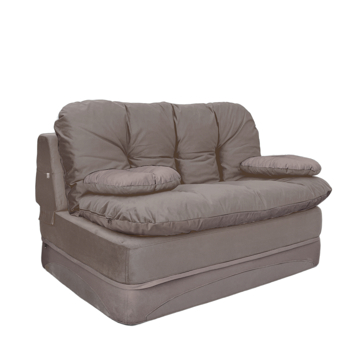 Изображение товара Раскладной диван High performance Клиффорд 155x80x93 см велюр какао